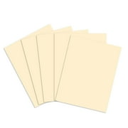 Staples Cover Stock Paper 67 lbs 8.5" x 11" Ivory 250/Pack (82996)