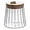 Conical-18.59 fl oz, variant on Sugar Bowls Sugar Container 21.97 FL OZ Glass Coffee Canister Airtight Food Storage Jar with Lid and Spoon Candy Jar Coffee Bar Accessories Storage Beans Powder (Oval)