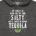 thumbnail image 3 of Instant Message - Be Salty Bring Tequila - Men's Pullover Hooded Fleece Sweatshirt, 3 of 6