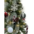 thumbnail image 4 of Holiday Time 70 Count Ornament Tower in Red, White & Silver, 4 of 5