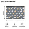 thumbnail image 3 of Hirioo Cartoon Animals for Paper Reusable Cosmetic Bag Zipper Encouragement Travel Pouch Toiletry Bag for Women Girls, 3 of 7