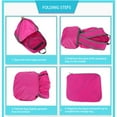 thumbnail image 4 of Minnieouse Mochila impermeable de viaje de nailon con estilo para hombres y mujeres, bolsa para exteriores de por vida, escuela multifuncional, Mochilas Azul eléctrico 15L, 4 of 6