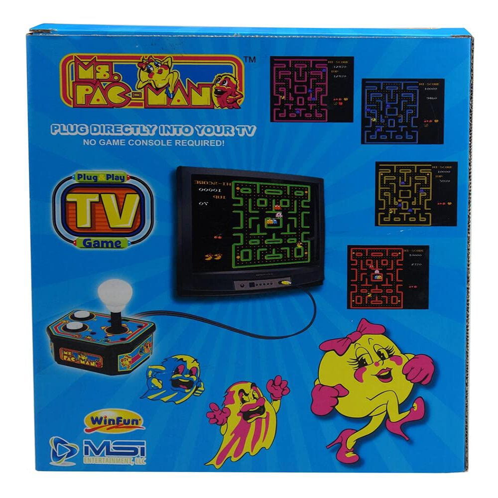 Pre cut decals for vintage electronic coleco tabletop mini arcade ms pac man. 