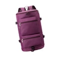 thumbnail image 4 of Bolsa de gimnasio, bolsa de lona deportiva, mochila multifuncional con correa oculta para el hombro, bolsa deportiva, bolsa de viaje para hombres y , morado oscuro Yinane Bolsa deportiva, 4 of 8