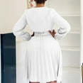thumbnail image 2 of Women's Spring Fashion A-Line Elegant Dress Midi Dress Casual Boho Long Dresses, 2 of 8