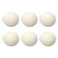 thumbnail image 4 of 6 uds bolas de secado de lana adsorber impurezas de alta densidad reducir la electricidad estática bolas de lana de lavandería 4cm/1,6 pulgadas, 4 of 12