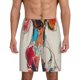 thumbnail image 1 of Fotbe Colorful Dachshund Art Pantalones Cortos de Pijama para Hombre, Ropa de Dormir, Pantalones de Pijama Cortos para Hombre-3X-Large, 1 of 6
