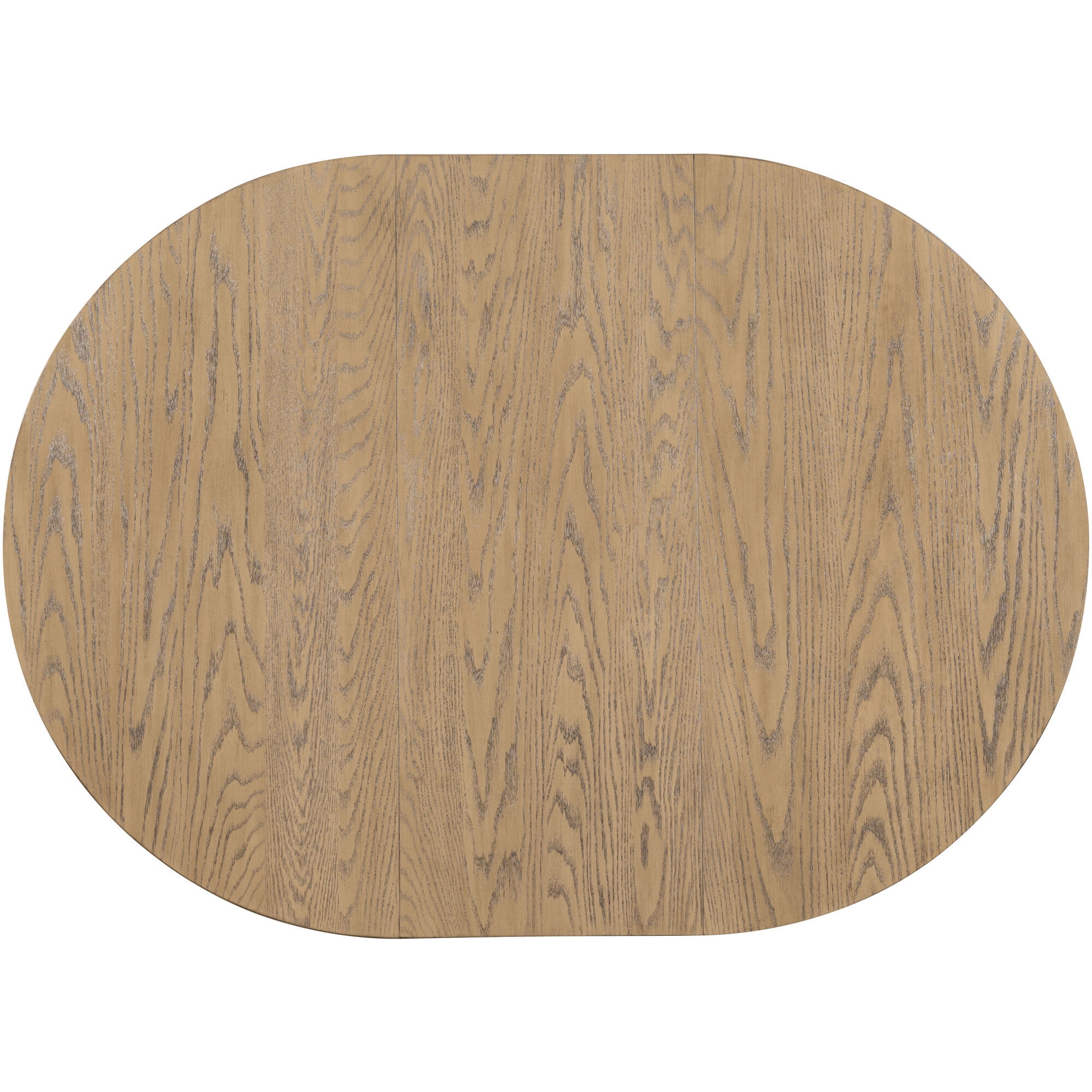 Euroco 42in-58in Extendable Round Dining Table for 4-6, Modern Oval Kitchen Table with Removable Leaves & Wood Base,Dinner Table for Kitchen Dining Room,Space Saving,Oak Natural