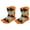 Orange / Navy / Sky Blue, variant on Mens Cotton Argyle Crew Dress Socks Purple Gray White 2 Pairs Size 8-13 (Mens)
