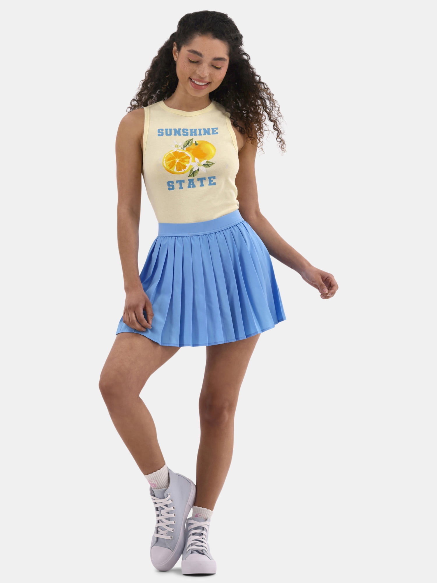 No Boundaries Pleated Tennis Skort, Women's