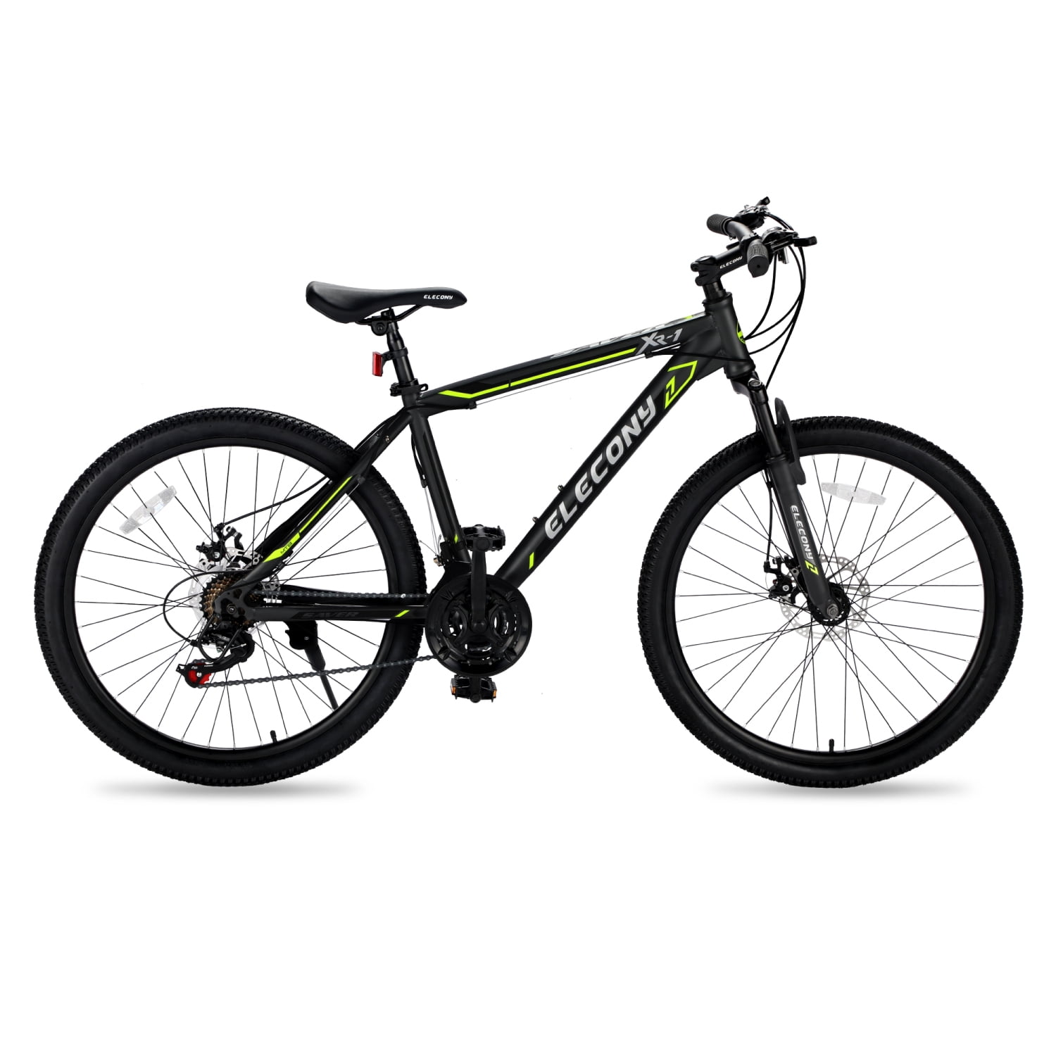 Youth Adult Mountain Bike, 24 Inch Mountain Bike Boys Girls, Steel/Aluminum Frame, Shimano 21