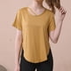 thumbnail image 1 of mfyjkho Tops Para Mujer, Camiseta Deportiva De Verano De Manga Corta Para Mujer, Traje De Fitness, Transpirable, De Manga Corta Y Cuello Redondo. Tops Para Mujer Xl, 1 of 3