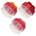 thumbnail image 3 of 3 Pcs Hummingbird Feeders Plastic Flower Shape Feeder Handheld Feeders, 3 of 8