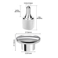 thumbnail image 3 of Hub Attachment Cap & Stainless Steel Fixing Attachment Screw Compatible with KitchenAid 4.5 & 5 Quart Tilt-Head Stand Mixer, 3 of 6