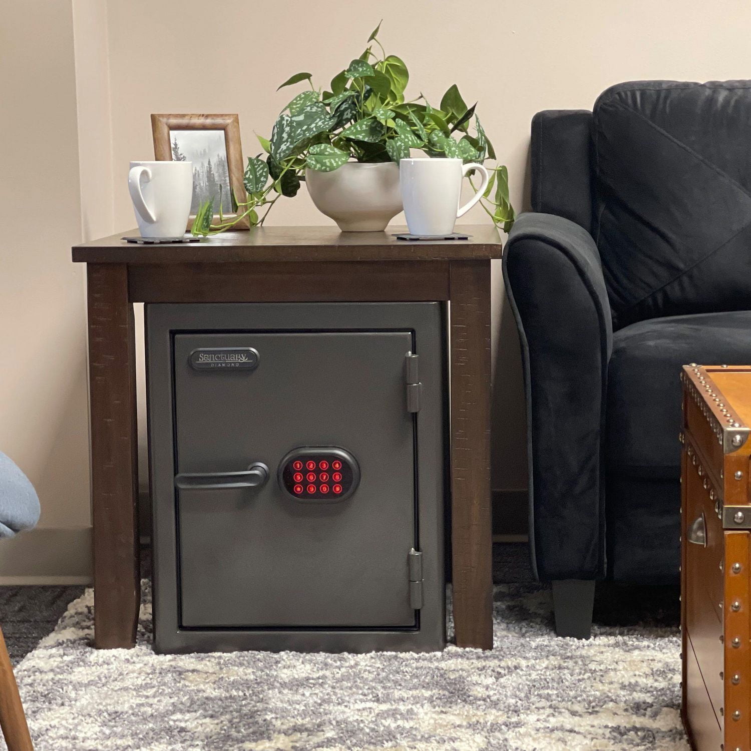 Sports Afield Diamond Series: 20.5" Tall Home Safe & Office Safe With Electronic Lock & Triple Seal Protection [2.25 Cu. Ft.] SA-DIA3