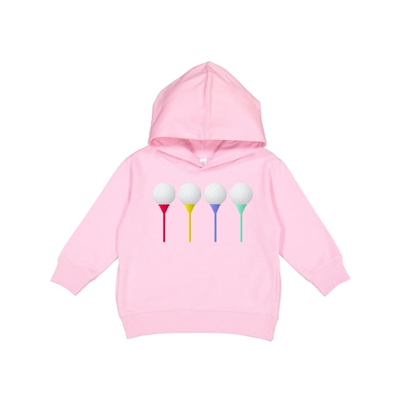Inktastic Rainbow Golf Tees Toddler Hoodie