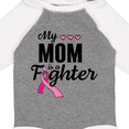 thumbnail image 4 of Inktastic Breast Cancer Awareness My Mom is a Fighter Boys or Girls Long Sleeve Baby Bodysuit, 4 of 5