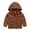 Brown, variant on ATOGUTA Boy Winter Coat Leopard Print Jacket Fleece Hooded Jacket with Zip Brown, Size 3T-8