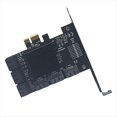 thumbnail image 1 of 9 Ports PCIE to SATA Card SATA 3 PCIe 1X Express Expansion Card PCIE SATA Controller Multiplier 6Gbps Expansion Adapter,1 * PCIE to SATA Card, 1 of 7