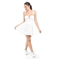 thumbnail image 5 of Vestido corto tipo corset Roman Fashion /Juvenil, 5882 (Blanco) blanco G, 5 of 5