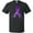 AB-Black, variant on Inktastic Alzheimer's Awareness Purple Ribbon Made of Heart T-Shirt