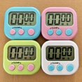 thumbnail image 2 of 5 uds LCD Digital temporizador magnético cocina cuenta regresiva reloj despertador azul Ndcxsfigh  Libre de BPA, 2 of 7