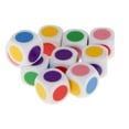 thumbnail image 3 of lionlar 4-6pack 10 Pieces 16mm Blank on Each Face Six Sided Dice Teaching Plastic Cubes 4 Pcs, 3 of 9
