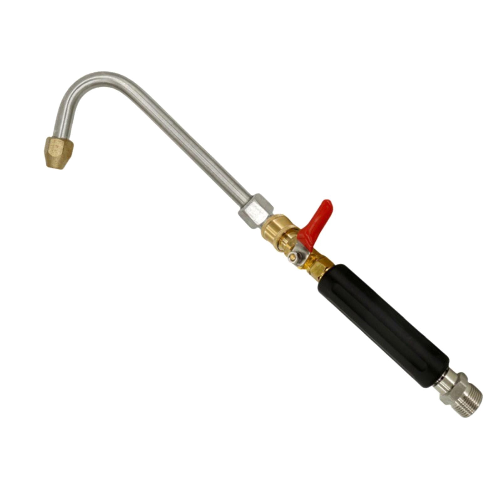 Aymzbd High Pressure Washer Extension Gardening Hose Adapter M22 Quick Connect Easy to U Shape
