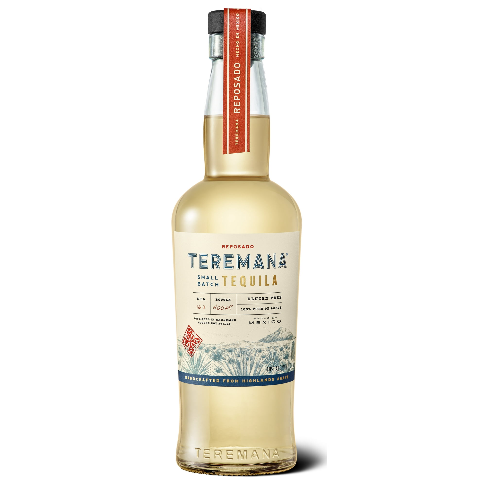 Teremana Reposado Small Batch Tequila, 375 ml Bottle, 40% ABV