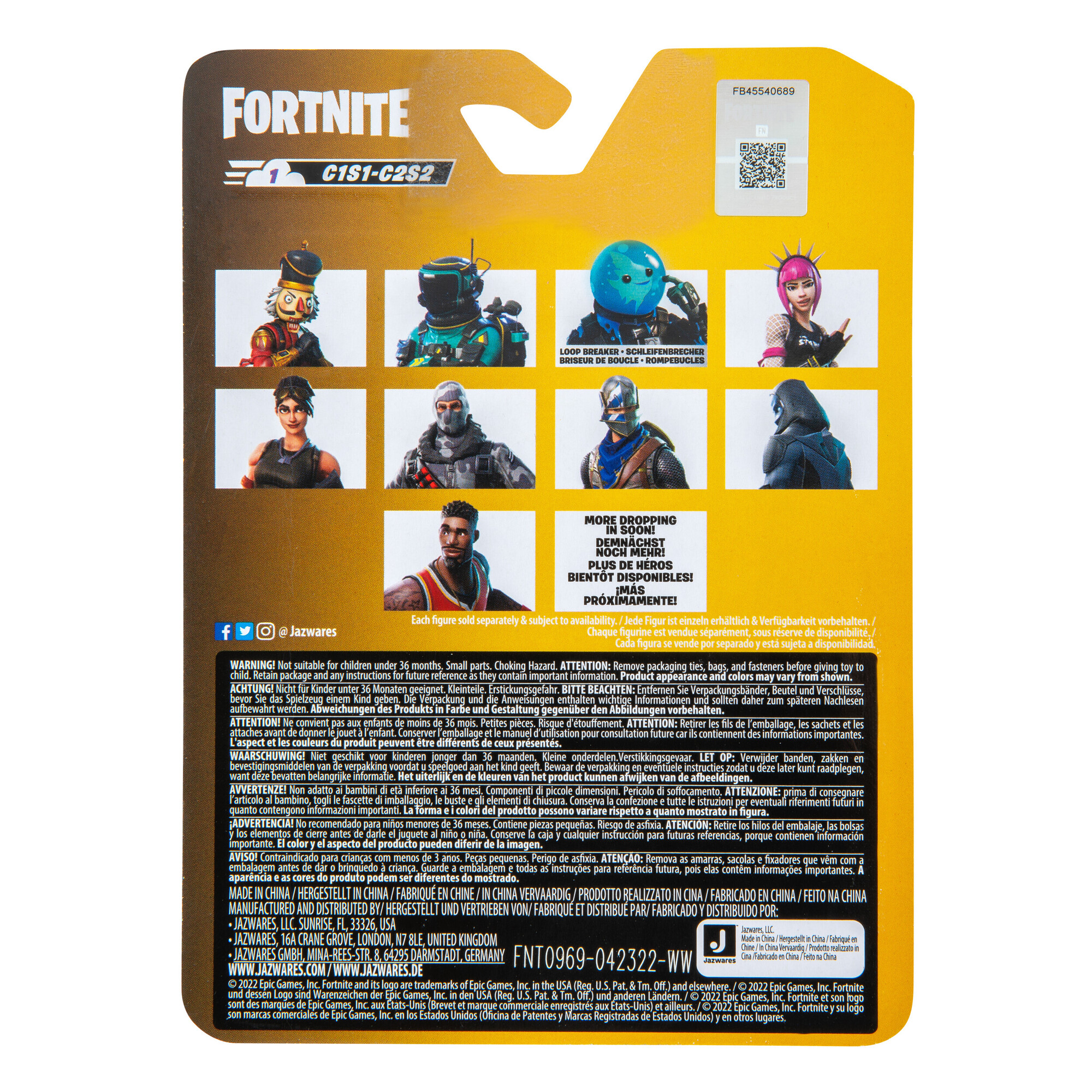 Fortnite Collectible Child Action Figures, Plastic Multicolor, 2.5 Inch