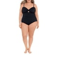 thumbnail image 4 of Time and Tru Women’s Plus Keyhole Front One Piece Swimsuit, 4 of 4