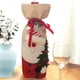 thumbnail image 4 of Cadeauzakjes Kerstfles Mouwversieringen Traktaties Yute Zak Trekkoord para Papá Noel, 4 of 9