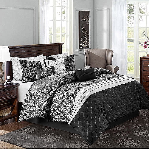 Better Homes Gardens Queen Montclair Comforter Set 9 Piece