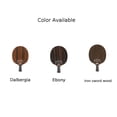 thumbnail image 4 of Ebony Wood Dalbergia Table Tennis Racket 5 Layers Ping Pong Blade Paddle Professional Long Handle PingPong Racket TYPE E, 4 of 6