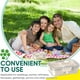 thumbnail image 4 of Organizador de cocina transparente con compartimentos, recipiente hermético apto para alimentos con asa, apto para frigorífico, 4 of 8
