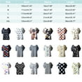 thumbnail image 3 of Pantalón corto casual Qarigey mujer manga suelta gasa camiseta Tops camisa blusa verano negra blanca S M L XL XXL, 3 of 5