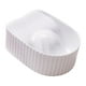 thumbnail image 4 of Soak Bowl Manicure SPA Tool, Polish Remove Wash Soaker Tray, Machine, Professional Soaking Soak Bowl, Acrílico Nail Soaking Bowl para Salon Home Blanco Salvador Cuenco para remojo de uñas, 4 of 10