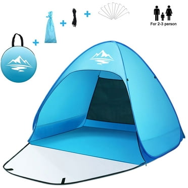 Purebox Portable Instant Setup Beach Tent, UV Protection, 65" x 75"