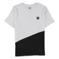 thumbnail image 1 of Camiseta gráfica Jem para hombre bloques de color blanco extragrande, 1 of 2