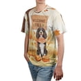 thumbnail image 4 of Welcome Fall Boykin Spaniel Cozy Autumn Field Pumpkins Golden Leaves All Over Print 3D Shirt Unisex Merch Dog Lover - 12013, 4 of 6