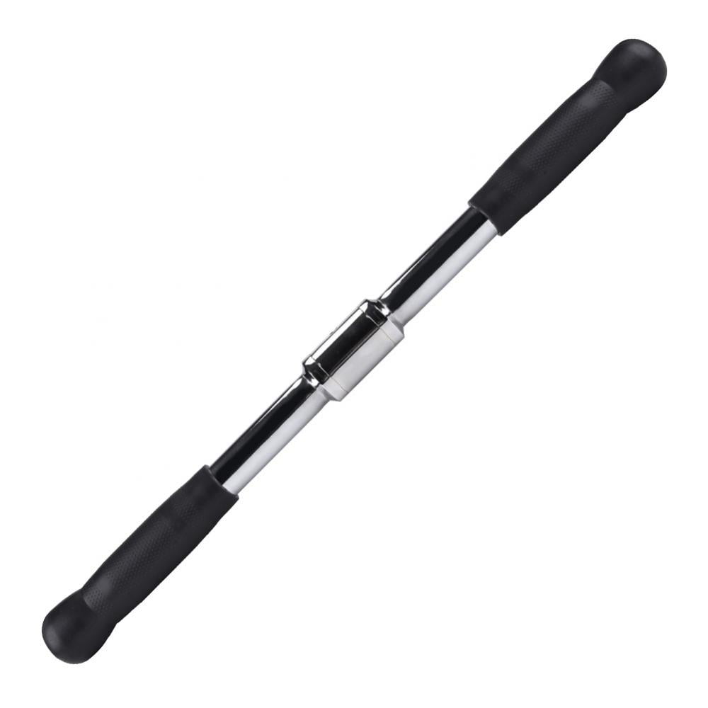 WALFRONT Fitness Cable Handle, Barbell, Deluxe Straight Bar Cable