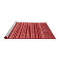 thumbnail image 2 of Ahgly Company Machine Washable Indoor Rectangle Abstract Red Modern Area Rugs, 8' x 12', 2 of 4
