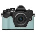 thumbnail image 1 of Type F For Olympus OM-D E-M10 Mark IV Camera Case Battery Opening Palm Texture PU Leather Half, 1 of 5