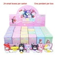 thumbnail image 1 of 24pcs/Set Blind Box Sanrio Keychain Pendant Hello Kitty Cinnamoroll Kuromi Random Anime Figures Keyring Children Toys DIY Gifts, 1 of 6