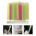 thumbnail image 3 of 400pcs Spoon Straws Slushie Straws Spoon Scoop Straws Disposable Beverage Straws For Ice Cones, 3 of 3