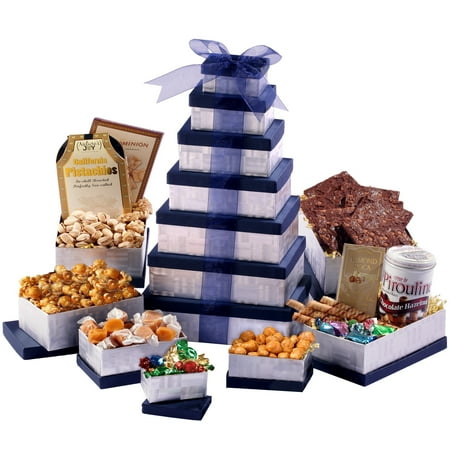 Broadway Basketeers Any Occasion Thinking of You Gift Basket Tower