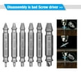 thumbnail image 4 of LOVIVER Vis Extracteur Guide Forets Cassé Boulon Endommagé Détachant Sets 6Pcs, 4 of 8