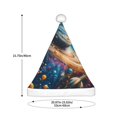thumbnail image 3 of Balery Colorful Planet Universe Pattern Santa Hat Christmas Hat Funny Christmas Hat Christmas Knitted Beanie Hat For Men Women Adult, 3 of 6