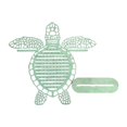 thumbnail image 1 of Organizador de joyas con forma de tortuga, expositor de pendientes, expositor creativo de joyas Verde, 1 of 9