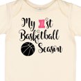 thumbnail image 4 of Inktastic My 1st Basketball Season Girls Baby Bodysuit, 4 of 5